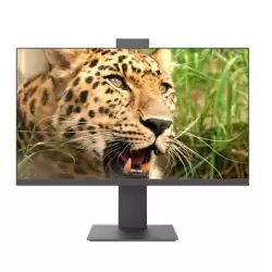 (NXM24REGWEB01) NILOX MONITOR DESKTOP IPS 24" LED C/WEBCAM 4MS FHD 1920X1080 75HZ 16:9 VGA/HDMI/DP NEGRO