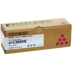 (408186) RICOH CARTUCHO DE TÓNER MAGENTA SPC360HE