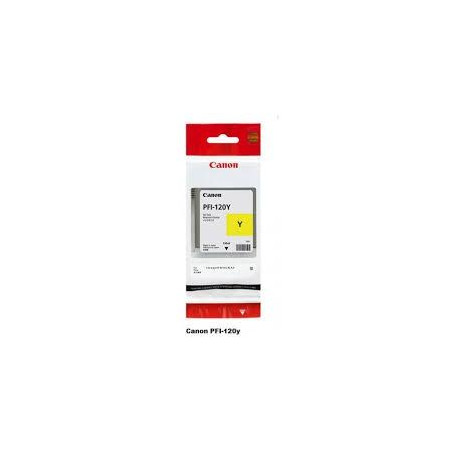 (2888C001AA) CANON TINTA AMARILLO TM 200/205/300/305 - PFI 120Y