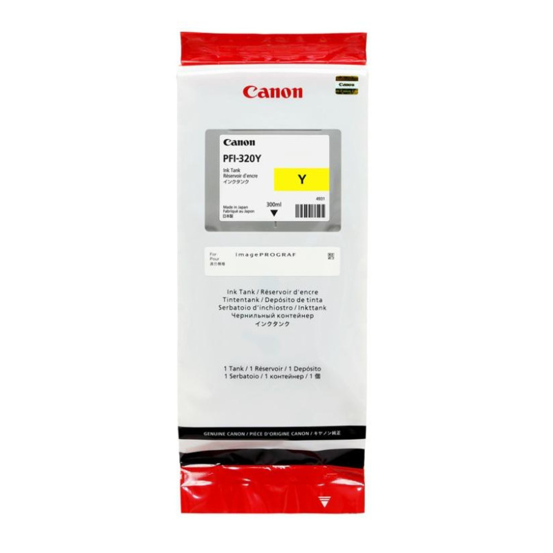 (2893C001AA) CANON TINTA AMARILLO TM 200/205/300/305 - PFI 320Y