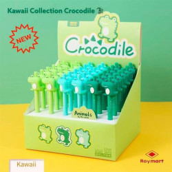 (EZV-2901) ROYMART BOLIS COCODRILO CLICK PEN SURTIDOS EXPOSITOR 36 UD