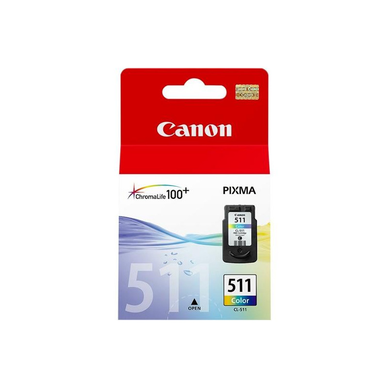 (2972B001) CANON TINTA TRICOLOR PIXMA MP 240/260/280/480 - CL 511
