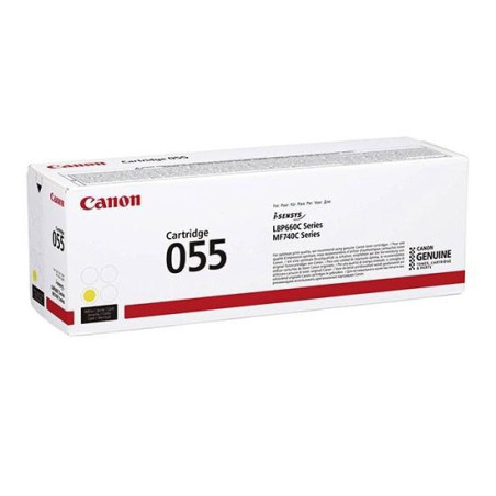 (3013C002) CANON TONER AMARILLO I-SENSYS LBP 664CX/663CDW - MF 744CDW/742CDW/746CX - 055Y