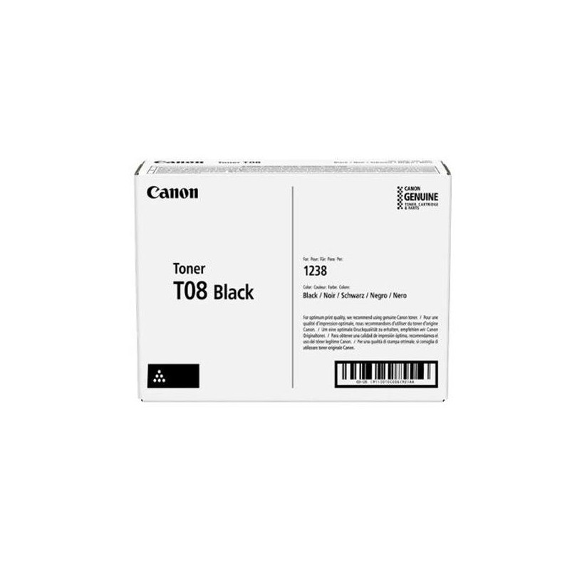 (3010C006) CANON TONER NEGRO I-SENSYS X 1200 SERIES  - T08
