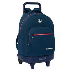 (612409918) SAFTA MOCHILA GRANDE C/RUEDAS COMPACT EXTRAIBLE EL GANSO "CLASSIC"