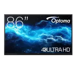(H1F0H05BW101) OPTOMA PANTALLA PLANA INTERACTIVA CREATIVE TOUCH SERIE 3 86" 4K UHD