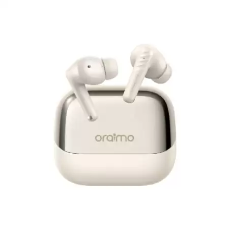 (OTW-323P ORO) ORAIMO AURICULARES INALÁMBRICOS BLUETOOTH CON MICROFONO SPACEBUDS NEO DORADO Y BASE DE CARGA