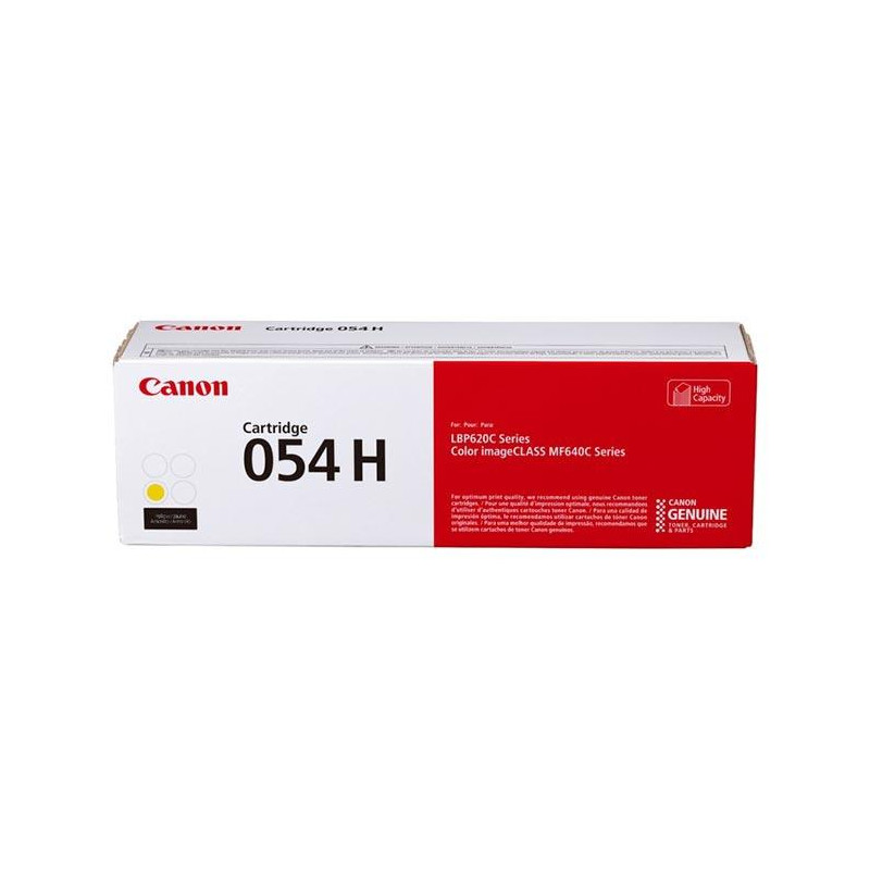 (3025C002) CANON TONER AMARILLO I-SENSYS LBP 621CW/623CDW - MF 641CW/643CDW/645CX - 054HY