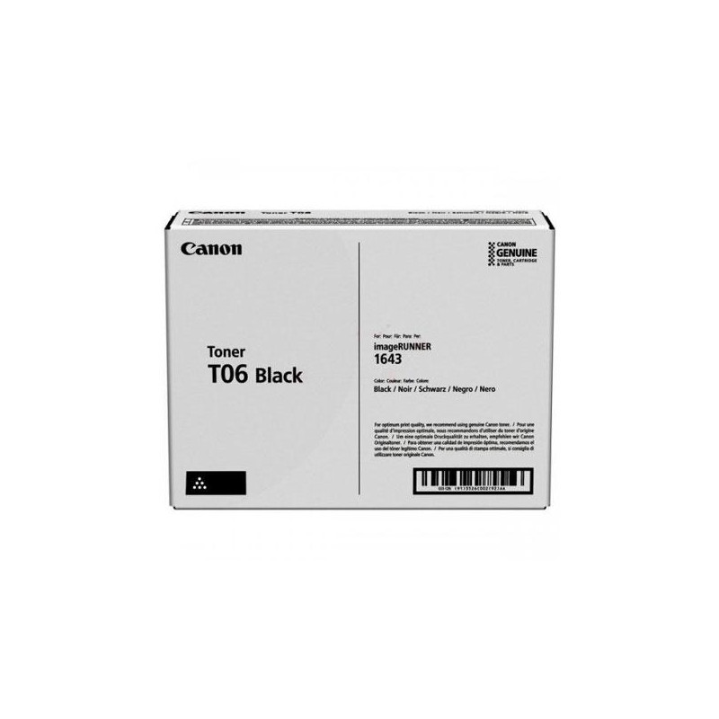 (3526C002) CANON TONER NEGRO I-SENSYS X 1643P/1643I/1643IF - T06
