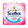 (61265792) SCOTTEX ORIGINAL PAPEL HIGIÉNICO DOBLE CAPA PACK DE 16 ROLLOS