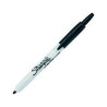 (S0810840) SHARPIE MARCADOR PERMANENTE RETRÁCTIL FINE PUNTA REDONDA 0.9MM NEGRO CAJA 12 UD