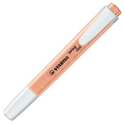 (275/126-8) STABILO MARCADOR FLUORESCENTE SWING COOL PASTEL MELOCOTÓN CAJA 10 UD