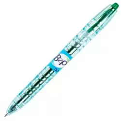 (BL-B2P-7-G-BG) PILOT BOLÍGRAFO TINTA DE GEL BEGREEN B2P RETRÁCTIL 0.7 VERDE