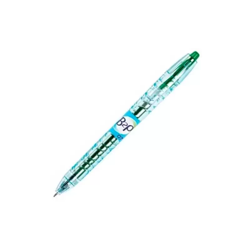 (BL-B2P-7-G-BG) PILOT BOLÍGRAFO TINTA DE GEL BEGREEN B2P RETRÁCTIL 0.7 VERDE