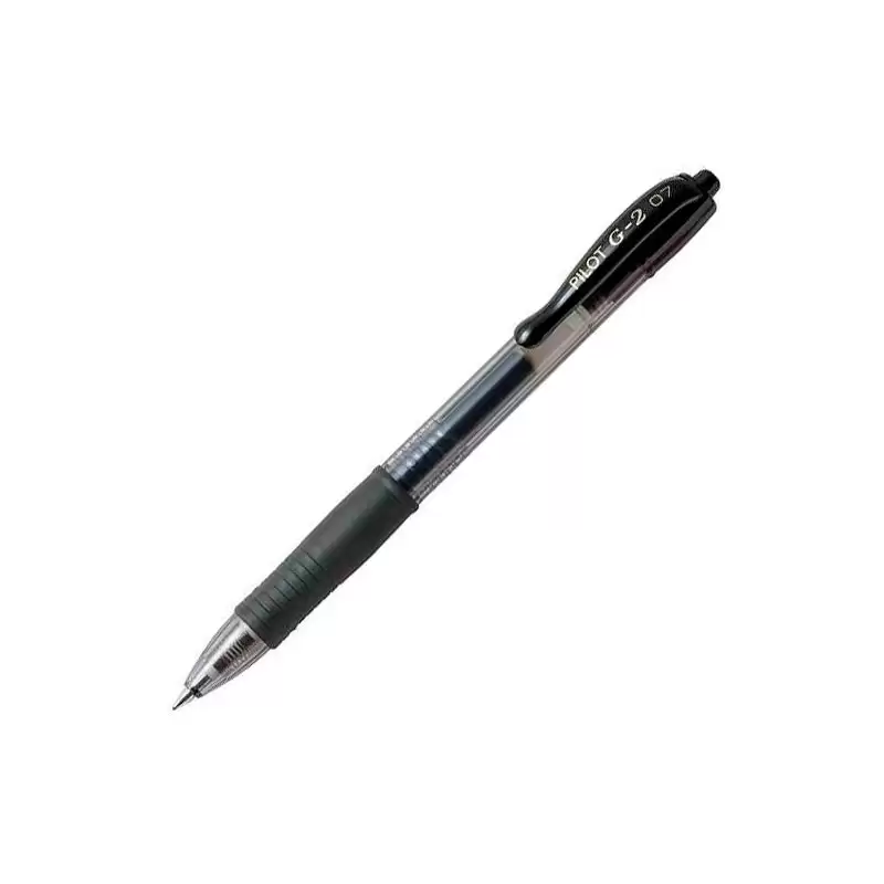 (BL-G2-7-B) PILOT BOLÍGRAFO TINTA DE GEL G-2 0.7 RETRÁCTIL NEGRO