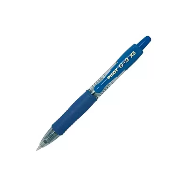 (BL-G2-XS-7-L) PILOT ROLLER TINTA DE GEL G2 PIXIE XS RETRÁCTIL 0.7 AZUL