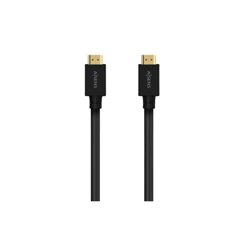 (A150-0680) AISENS CABLE HDMI V2.1 PREMIUM ALTA VELOCIDAD HEC 8K@60HZ 48GBPS A/M - A/M GRIS/NEGRO 5