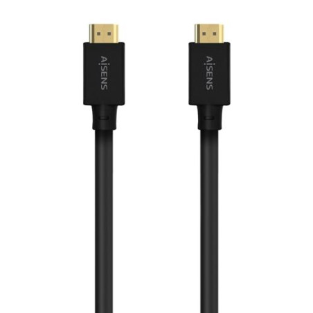 (A150-0680) AISENS CABLE HDMI V2.1 PREMIUM ALTA VELOCIDAD HEC 8K@60HZ 48GBPS A/M - A/M GRIS/NEGRO 5
