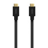 (A150-0680) AISENS CABLE HDMI V2.1 PREMIUM ALTA VELOCIDAD HEC 8K@60HZ 48GBPS A/M - A/M GRIS/NEGRO 5