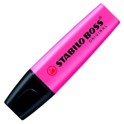 (70/56) STABILO MARCADOR FLUORESCENTE BOSS ORIGINAL ROSA