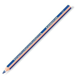 (1284-3) STAEDTLER LÁPICES DE COLORES JUMBO NORIS TRIANGULAR UNICOLOR AZUL