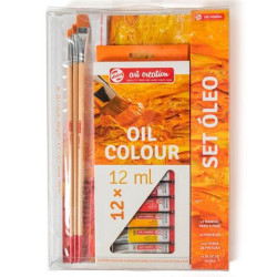 (PO200041) TALENS ART CREATION SET ÓLEO 12 TUBOS X 12ML COLORES SURTIDOS
