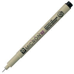 (XSDK0249) TALENS SAKURA ROTULADOR PIGMA MICRON 02 0.30MM NEGRO