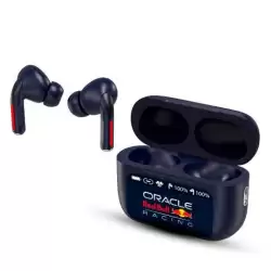 (RB-EB110) RED BULL RACING AURICULARES NITRO INALAMBRICOS BLUETOOTH CON ESTUCHE DE CARGA AZUL