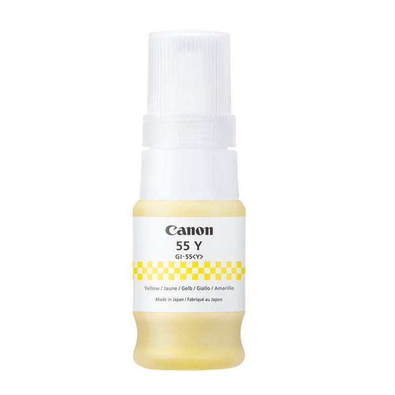 (6291C001) CANON BOTE TINTA AMARILLO PIXMA MAXIFY GX 1050/2050 - GI 55Y