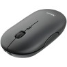 (24059) TRUST RATÓN PUCK INALÁMBRICO 800/1200/1600 DPI ULTRAFINO AMBIDIESTRO RECARGABLE NEGRO