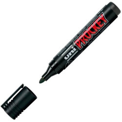 (242354000) UNIBALL MARCADOR PROCKEY PM-122 NO PERMANENTE PUNTA BALA 1,2-1,8MM NEGRO