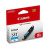 (6444B001) CANON TINTA CIAN MG 5450/6350/6400 - IP 7250 - CLI 551XLC