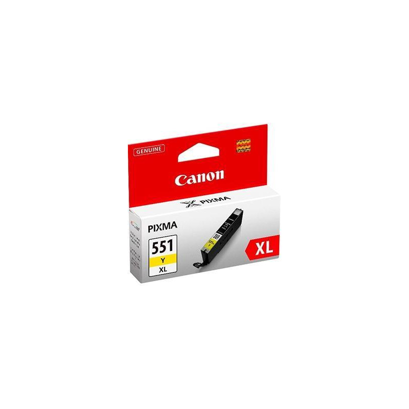 (6446B001) CANON TINTA AMARILLO MG 5450/6350/6400 - IP 7250 - CLI 551XLY