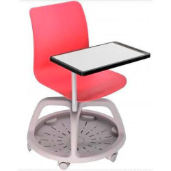(CG1RAL5014/ER) UNISIT SILLA DIDÁCTICA CON ESCRITORIO PARA USO ESCOLAR ROJO