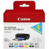 (6496B005) CANON TINTA MULTIPACKPACK PGBK+C/M/Y/BK/GY PIXMA IP 7240/7250 - PGI 550 + CLI 551 (PACK 6 COLORES)