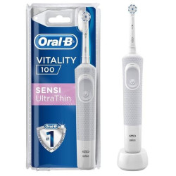 (D100/SENSITIVEULT) ORAL-B CEPILLO DE DIENTES ELECTRICO VITALITY 100 SENTIVE ULTRA THIN BLANCO