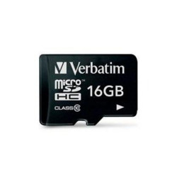 (44010) VERBATIM TARJETA MICRO SDHC 16GB CLASE 10