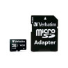 (44082) VERBATIM TARJETA MICRO SDHC 16GB CLASE 10 C/ADAPTADOR