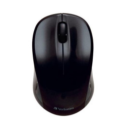 (49042) VERBATIM RATÓN GO NANO INALÁMBRICO 1600PPP COMPACTO AMBIDIESTRO NEGRO