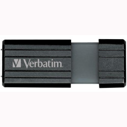 (49065) VERBATIM PENDRIVE STORE'N'GO PINSTRIPE 64GB HI-SPEED RETRÁCTIL USB 2.0 NEGRO