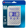 (53198) VERBATIM DISCO DURO PORTÁTIL STORE 'N' GO 2TB HDD 2.5" USB 3.0 PLATA