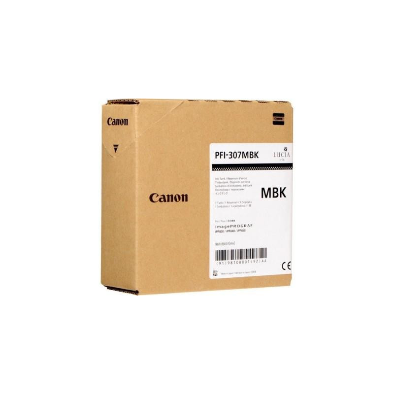 (9810B001AA) CANON TINTA NEGRO MATE IPF 830/840/850 - PFI 307MBK