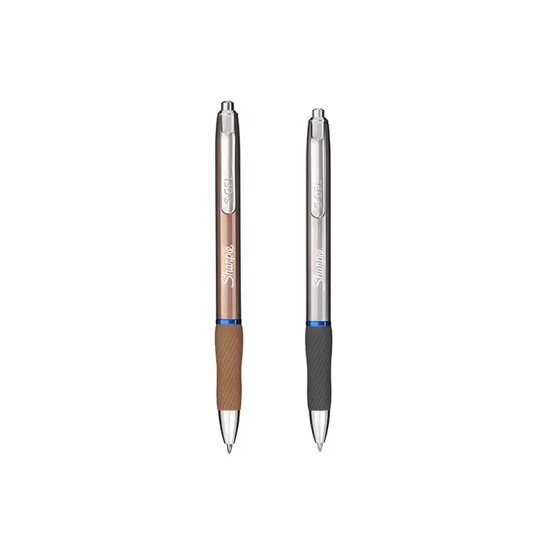 (2162642) SHARPIE BOLÍGRAFO S-GEL METALLIC TINTA AZUL PUNTA MEDIA 0.7MM PLATEADO Y COBRE SURTIDOS