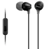 (MDREX15APB.CE7) SONY AURICULARES EX-15AP INTERNOS LIGEROS C/MICRÓFONO CONECTOR JACK 3.5 NEGRO