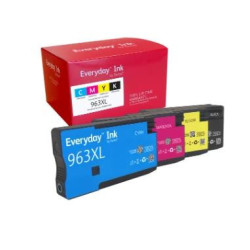 (006R04993) XEROX EVERYDAY REMANUFACTURED MULTIPACK TINTA BK/C/M/Y PARA HP 963XL - PACK 4 COLORES
