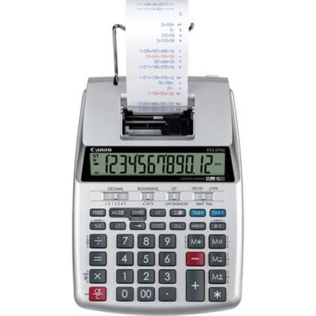 (2303C001) CANON CALCULADORA IMPRESION P23-DTSC 4 DECIMALES GRIS