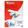(0101DOFO/100R/T1507) YOSAN FUNDAS DE PLASTIFICAR 2X80 MICRAS A3 BRILLO CAJA 100 UD TRANSPARENTE
