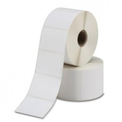 (800261-105) ZEBRA ETIQUETAS 2000D MULTIUSOS BLANCO, CELULOSA TERMOSENSIBLE, OPACAS 32MM X 25MM - CAJA 12 ROLLOS