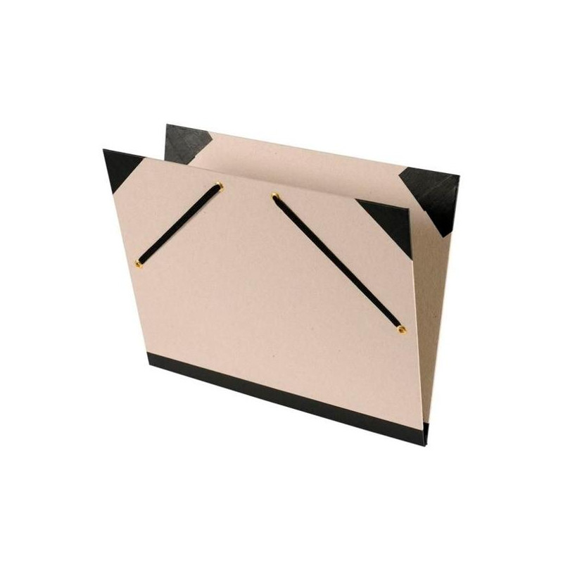 (C200003134) CANSON CARPETA DE DIBUJO A2 52X72CM PERSONALIZABLE CIERRE C/GOMAS GRIS