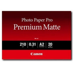 (8657B017) CANON PAPEL FOTOGRAFICO PM-101 A2 PRO PREMIUM MATTE 210GR. (20 HOJAS)